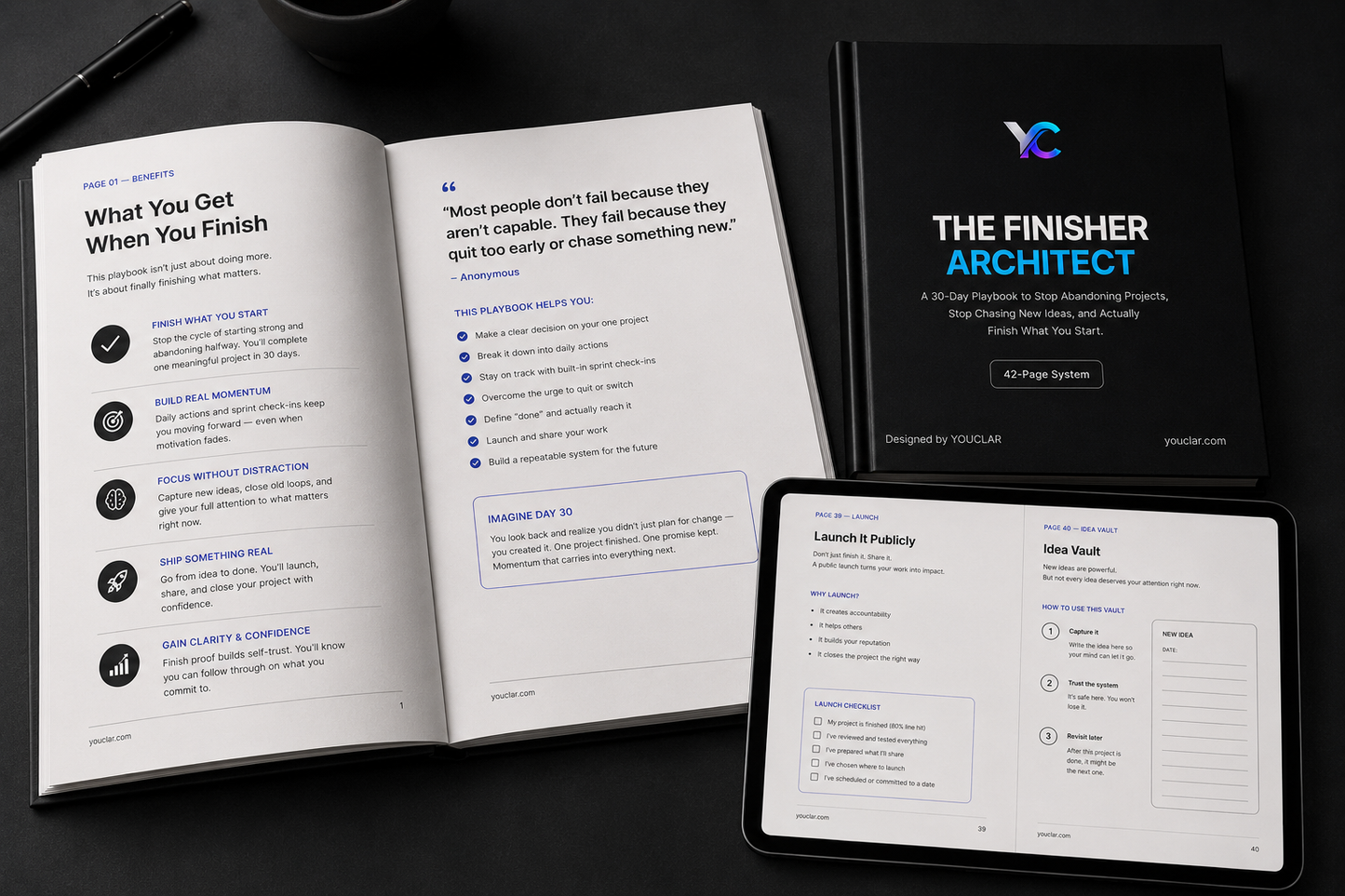 The Finisher Architect | 30-Day Project Completion System