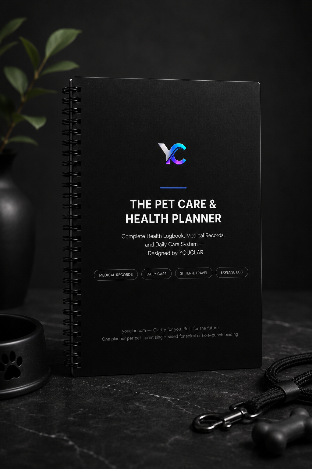 The Pet Care & Health Planner | Printable PDF (A4 & A5)