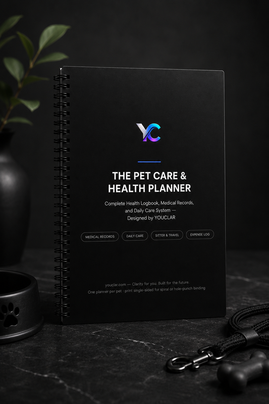 The Pet Care & Health Planner | Printable PDF (A4 & A5)