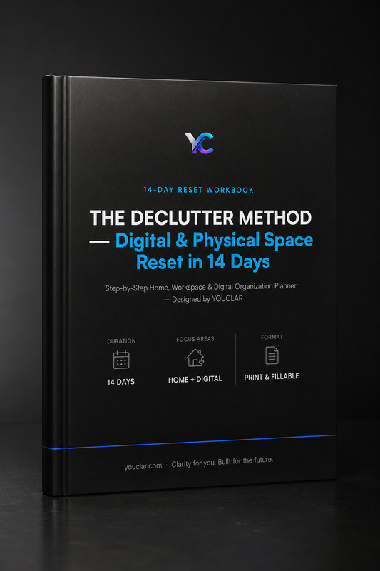 The Declutter Method | Digital & Physical Space Reset in 14 Days