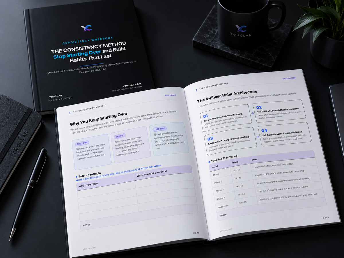 The Consistency Method | Stop Starting Over & Build Habits That Last