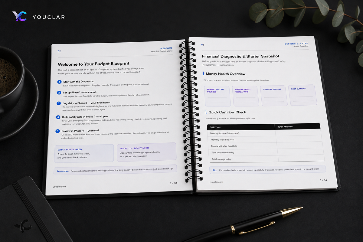 The Budget Blueprint | Zero-Stress Money Management for Beginners