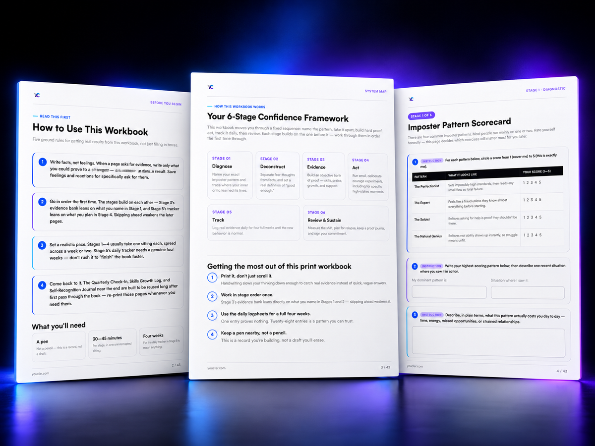 The Self-Doubt Dismantler | Imposter Syndrome Workbook