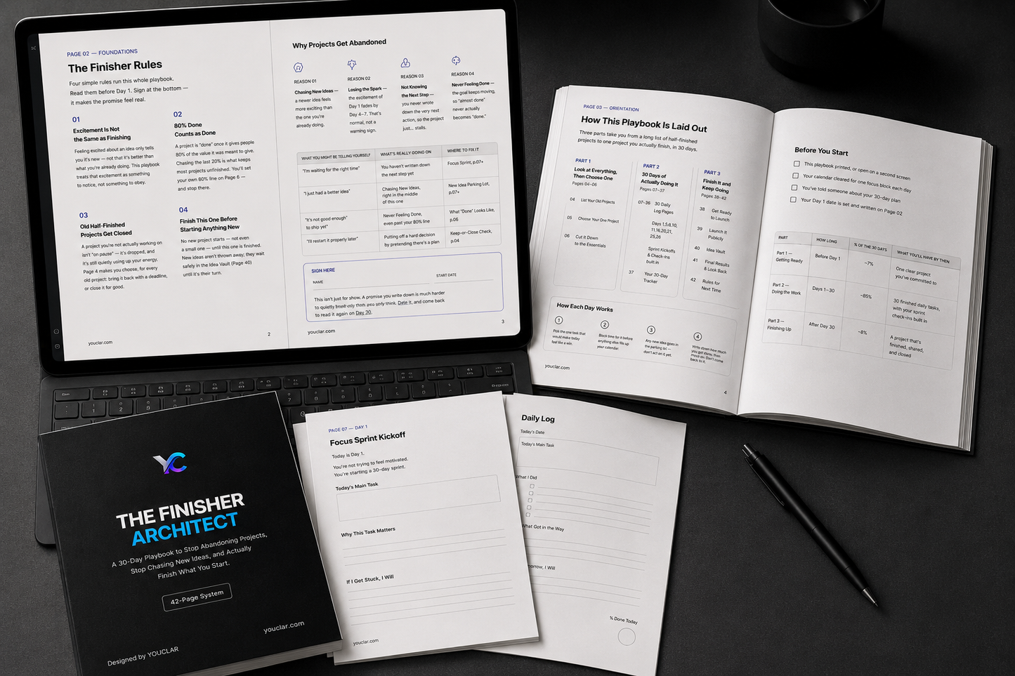 The Finisher Architect | 30-Day Project Completion System