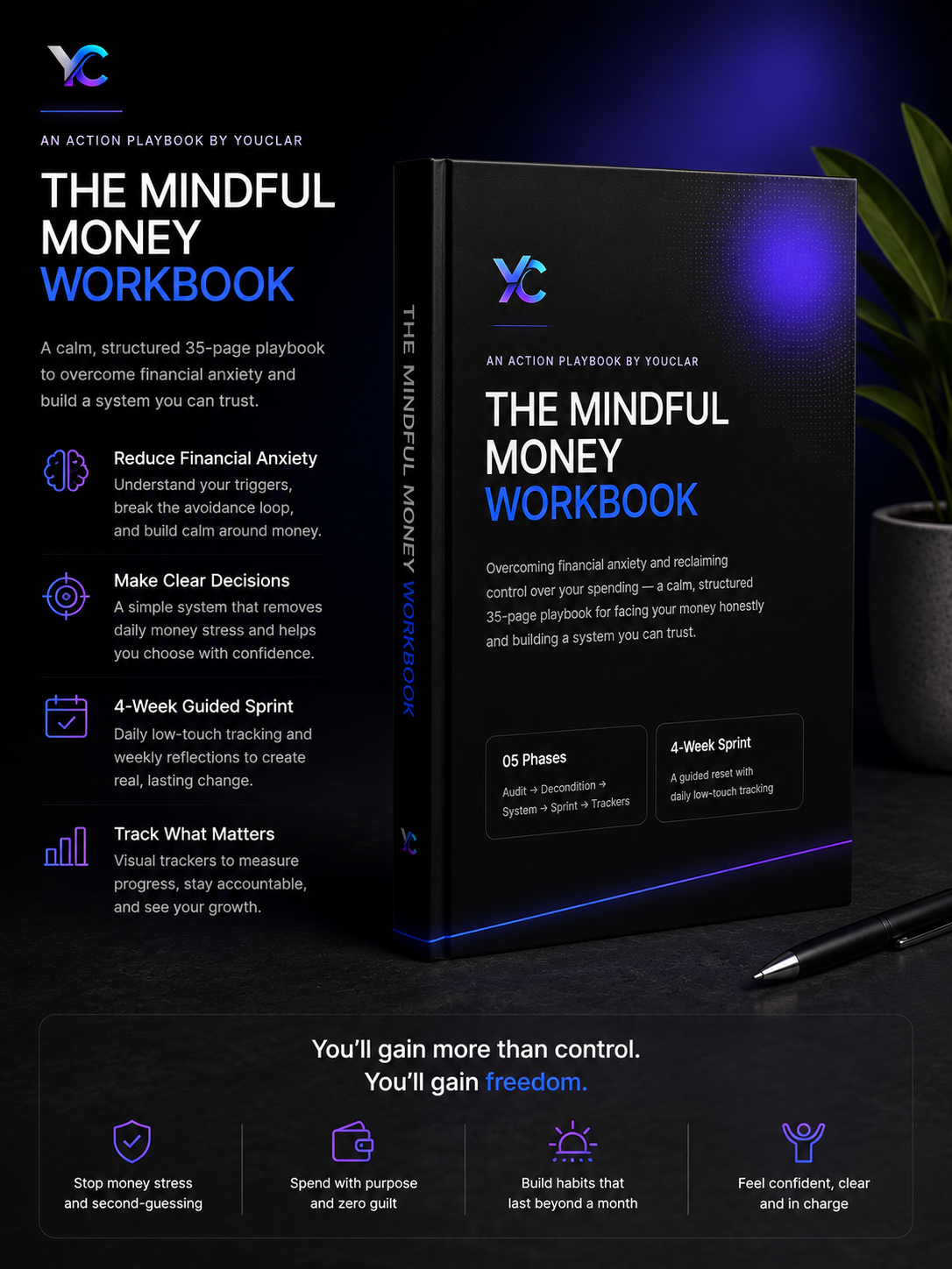 The Mindful Money Workbook | Stop Money Stress & Take Control of Your Finances
