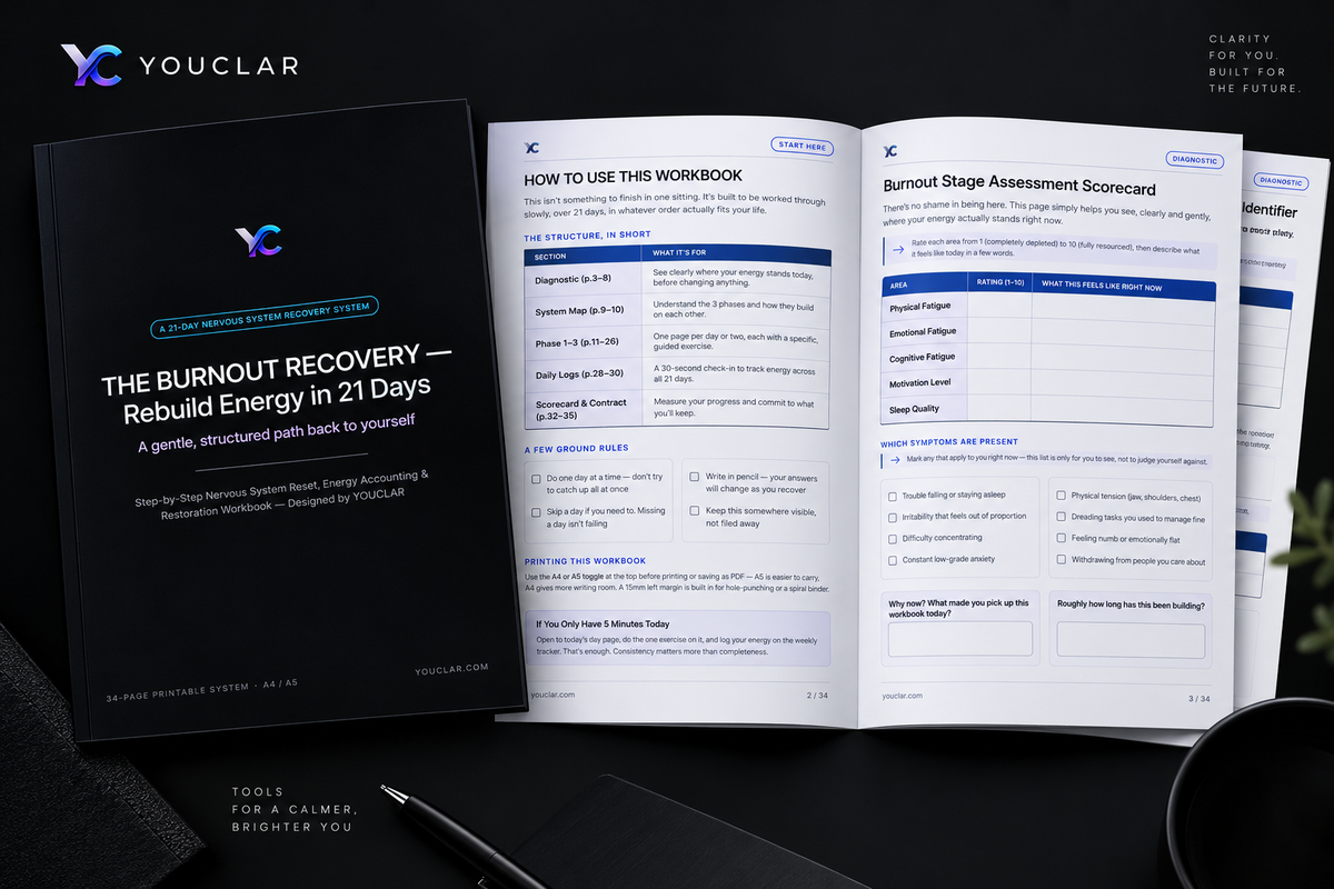 The Burnout Recovery — Rebuild Energy in 21 Days