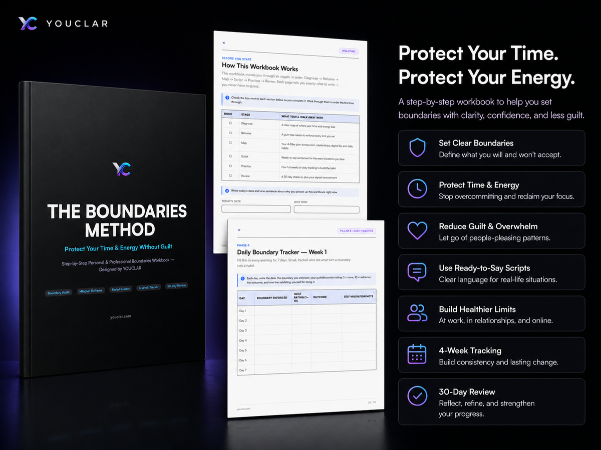 The Boundaries Method | Protect Your Time & Energy Without Guilt