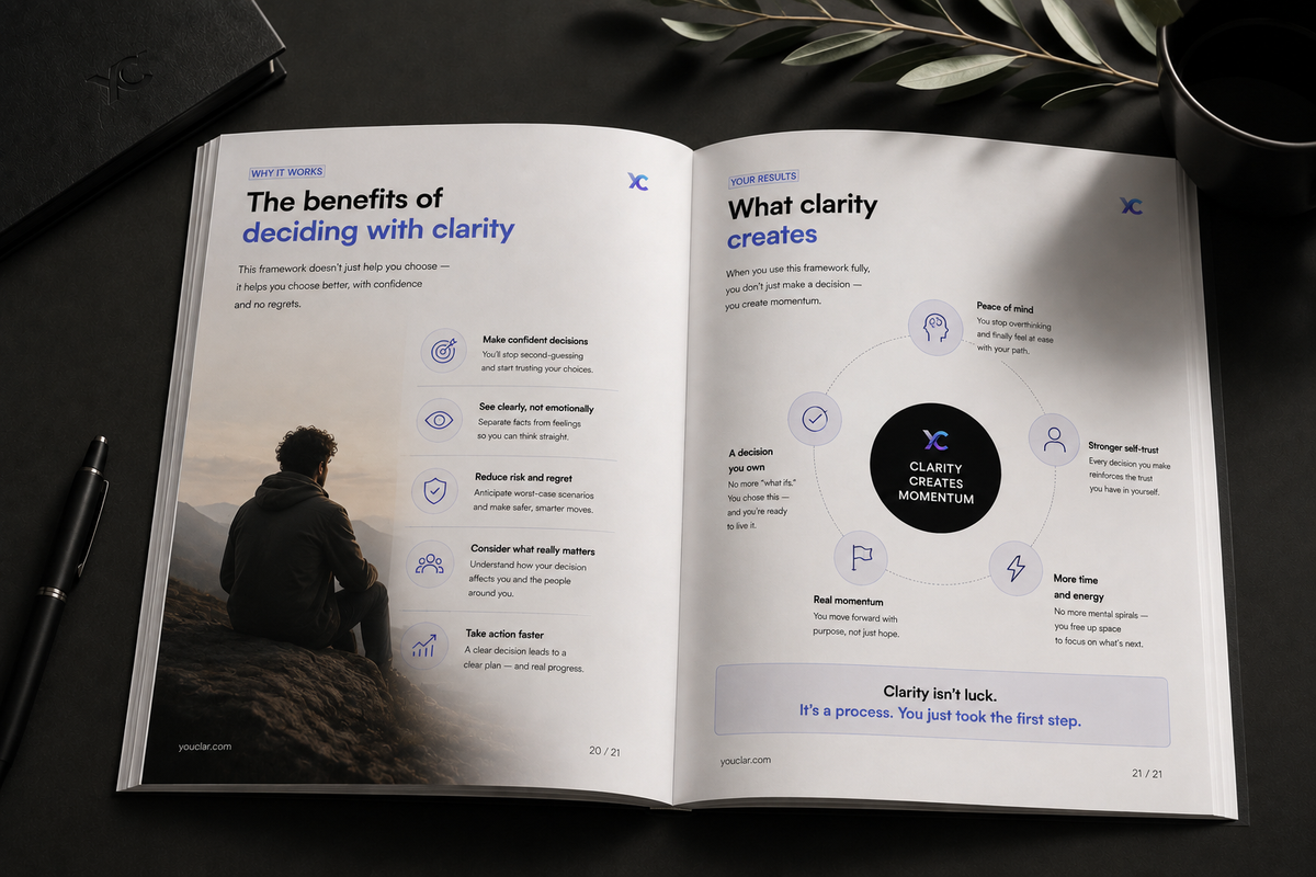 The Clarity Decision-Making Framework | Stop Overthinking & Make Better Decisions