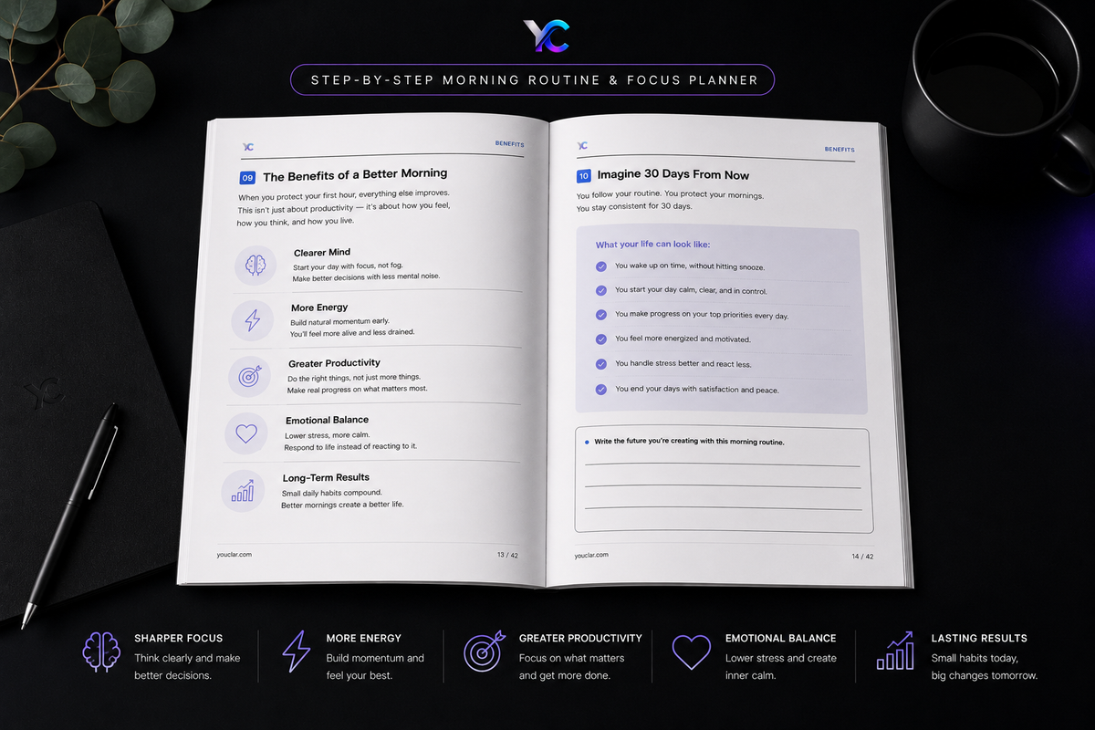 The Morning Method | The First Hour Framework for a Calmer, Sharper Day