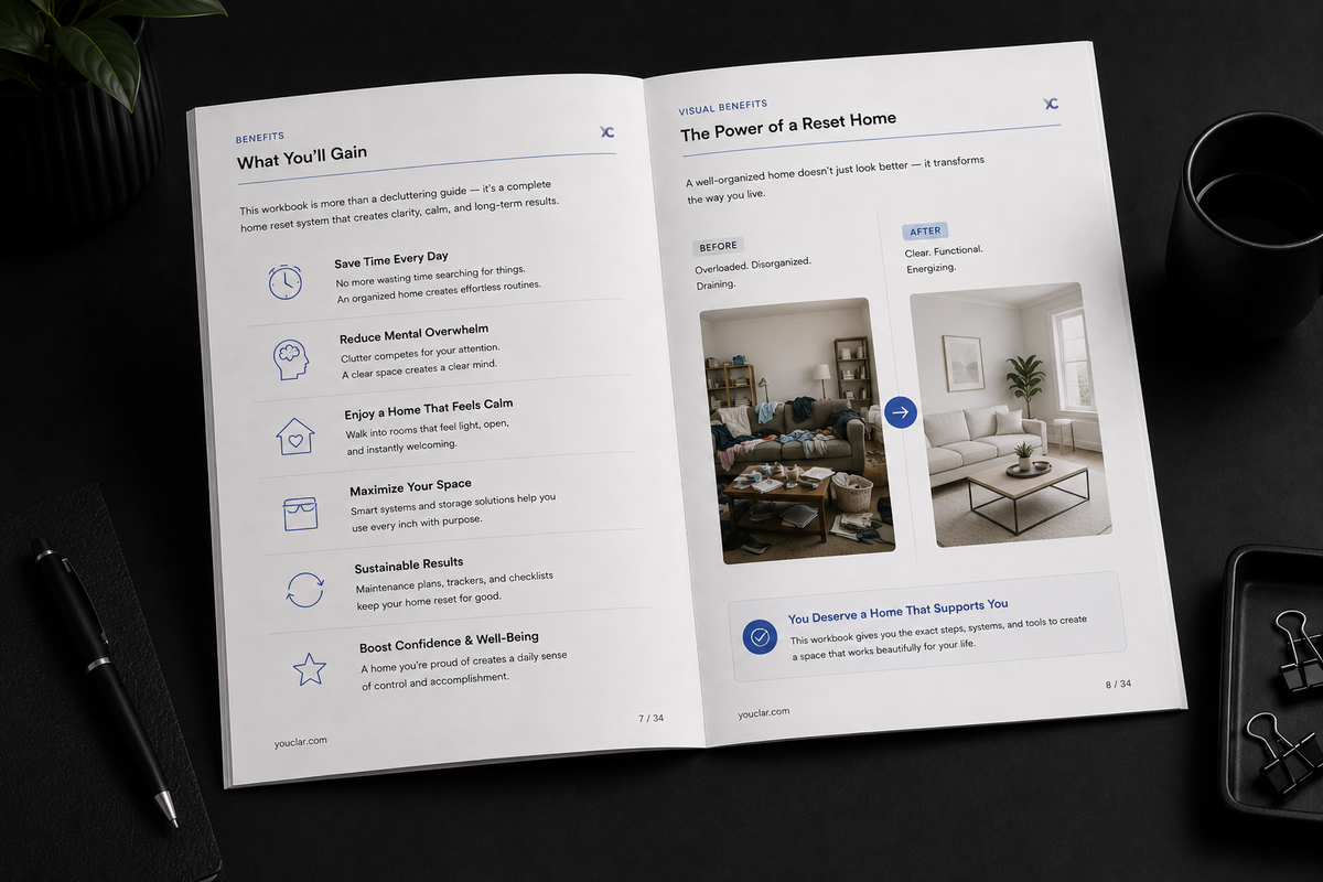 The Home Reset | Room-by-Room Organization Without Overwhelm