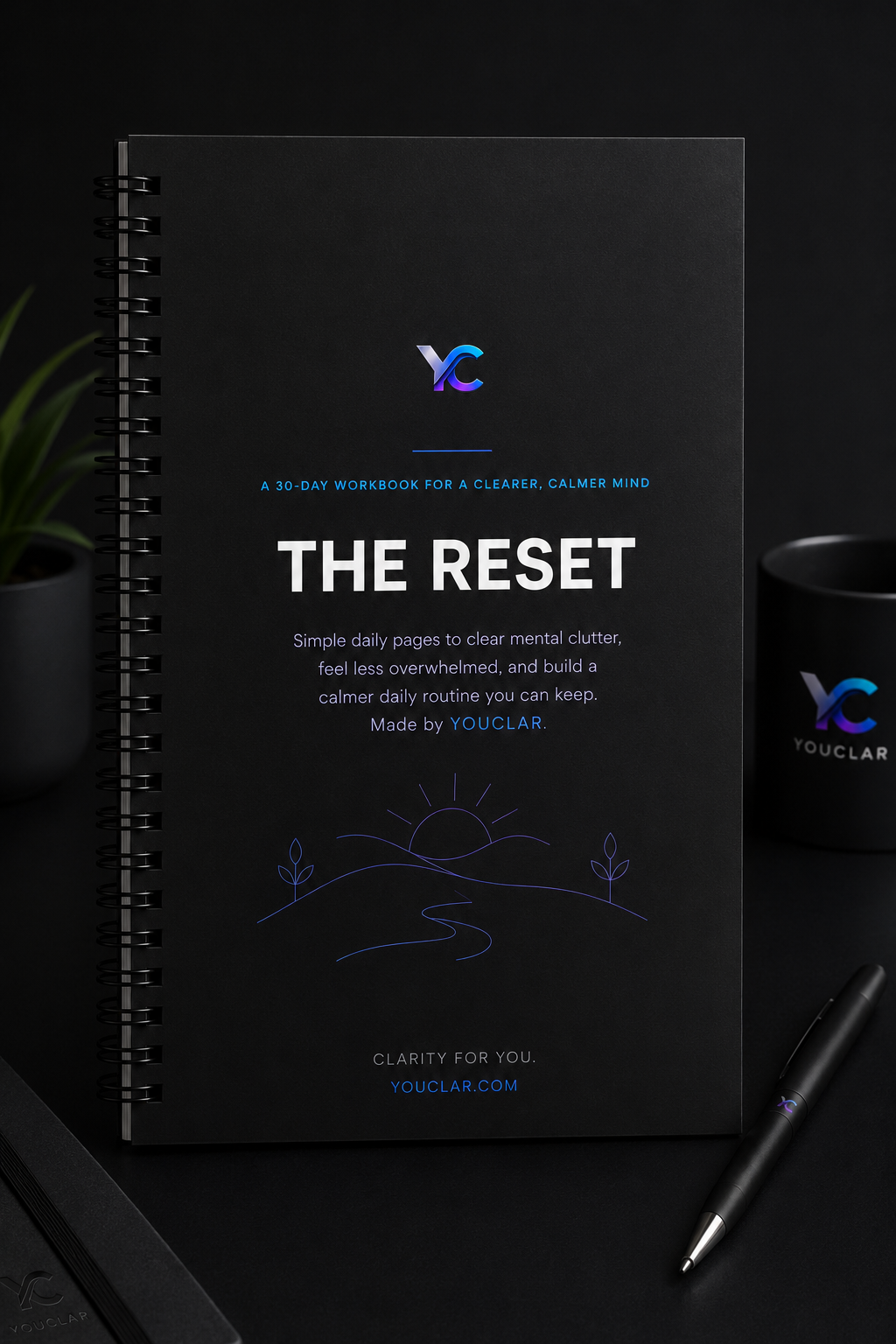 The Reset Workbook | 30-Day Mental Clarity & Focus Planner